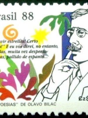 Selo postal COMEMORATIVO do Brasil de 1988 - C 1602 M