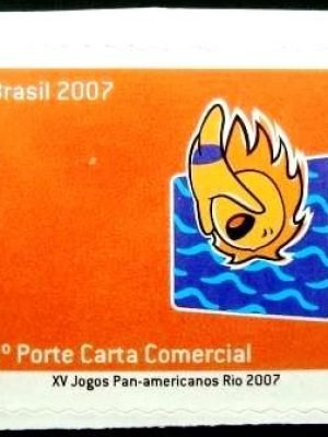 Selo postal do Brasil de 2007 Saltos Ornamentais