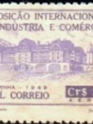 Selo postal AÉREO do Brasil de 1948 - A 66 N