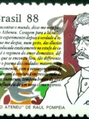 Selo postal COMEMORATIVO do Brasil de 1988 - C 1601 U