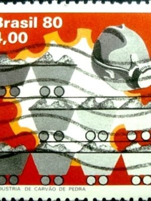 Selo postal COMEMORATIVO do Brasil de 1980 - C 1135 U