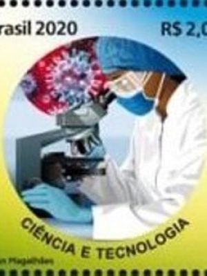 Selo postal do Brasil de 2020 Ciência e Tecnologia