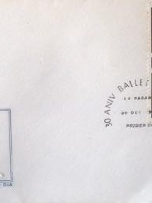 Envelope 1º Dia Circulação Cuba 1978 Ballet Nacional