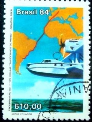 Selo postal COMEMORATIVO do Brasil de 1984 - C 1399 U