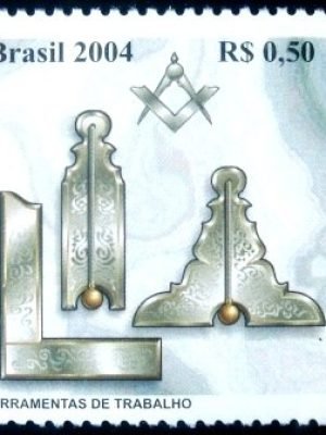 Selo postal do Brasil de 2004 Jóias
