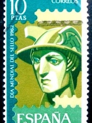 Selo postal Espanha 1962 World Stamp Day