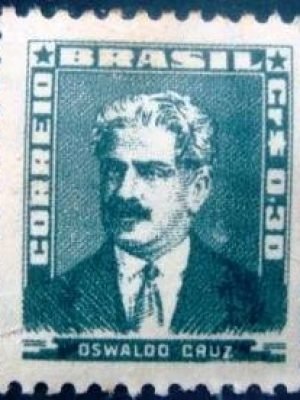 Selo postal Regular emitido no Brasil em 1954 - 493 N