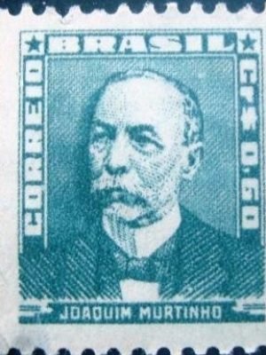 Selo postal Regular emitido no Brasil em 1954 - 496 N