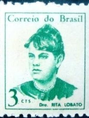 Selo postal Regular emitido no Brasil em 1967 - 0528 N