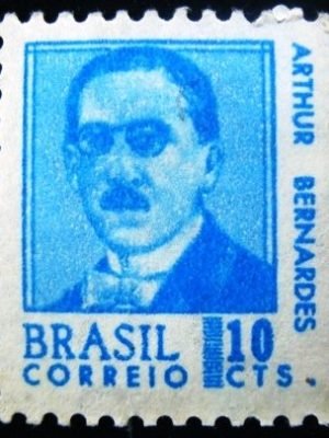 Selo postal do Brasil de 1967 Arthur Bernardes - 532 N