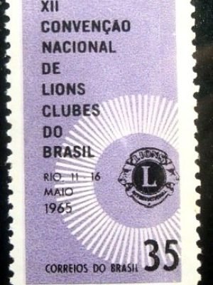 Selo postal Comemorativo do Brasil de 1965 - C 527 M