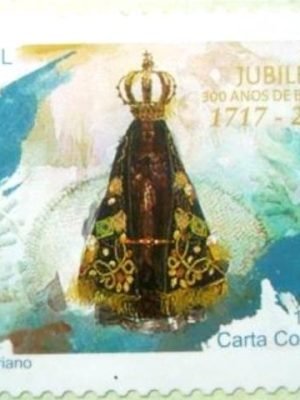 Selo postal do Brasil de 2017 Nossa Senhora Aparecida