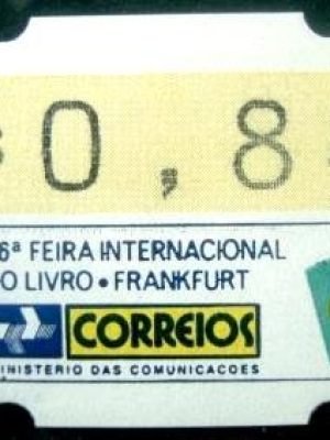 Selo postal do Brasil de 1994 Feira Livro Frankfurt 0.84