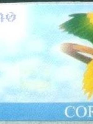 Selo etiqueta do Brasil de 2000 Ararajuba 0