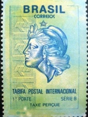 Selo postal regular emitido no Brasil em 1993 - 697 M