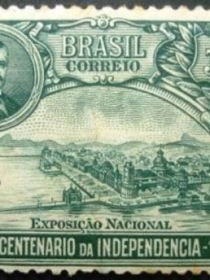 Selo postal comemortivo Brasil 1922 C-16