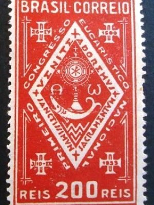 Selo postal comemorativo do Brasil de 1933 C 59