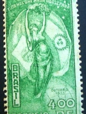 Selo postal comemorativo do Brasil de 1933 C 61