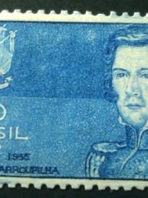 Selo postal comemorativo do Brasil de 1935 - C 93