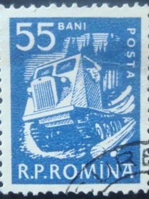 Selo postal da Romenia de 1960 - 1877 U
