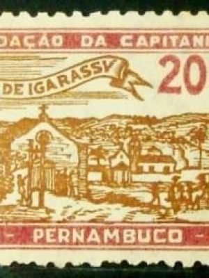 Selo postal comemorativo do Brasil de 1935 C 86 U