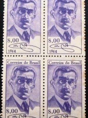 Quadra de selos postais do Brasil de 1964 Henrique M. Coelho Neto