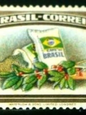 Selo postal comemorativo do Brasil de 1938 - C 127 N