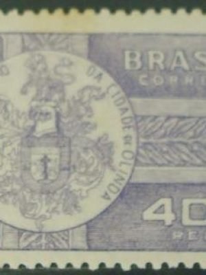 Selo postal comemorativo do Brasil de 1938 - C 128 M