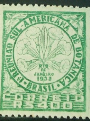 Selo postal comemorativo do Brasil de 1939 - C 135 M