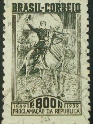 Selo comemorativo do Brasil de 1939 - C 144 U