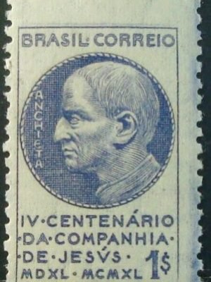Selo postal comemorativo do Brasil de 1941 - C 168