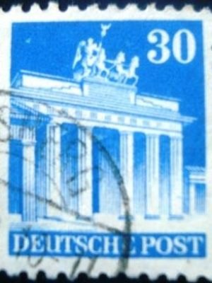 Selo postal da Alemanha de 1948 - 89 U