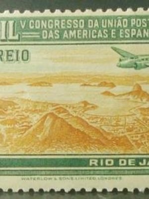 Selo postal Comemorativo do Brasil de 1946 - C 216 N