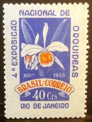 Selo postal Comemorativo do Brasil de 1946 - C 224 N