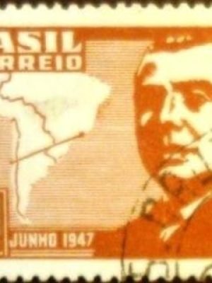 Selo postal comemorativo do Brasil de 1947 - C 228 U
