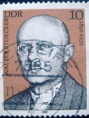 Selo postal da Alemanha de 1981 - DD 2592 U