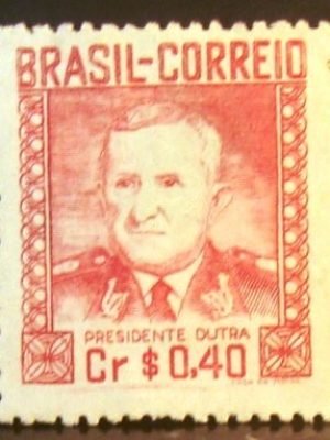 Selo postal comemorativo do Brasil de 1947 - C 232 N