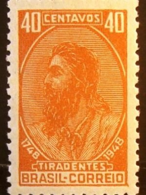 Selo postal comemorativo do Brasil de 1948 - C 240 M