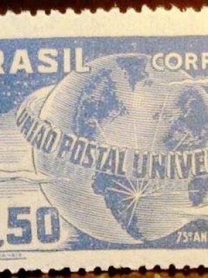 Selo postal comemorativo do Brasil de 1949 - C 248 N