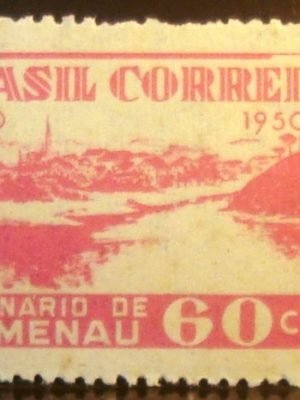 Selo postal comemorativo do Brasil de 1950 - C 256 M