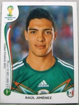 Figurinha nº 87 - Raúl Alonso Jiménez Rodríguez - Atacante