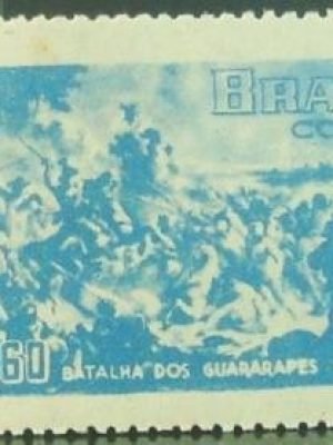 Selo postal comemorativo do Brasil de 1949 - C 243 M