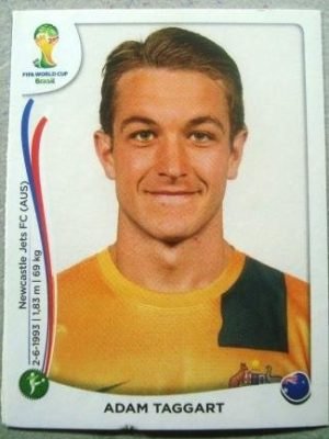 Figurinha 183 X - Adam Taggart - Atacante