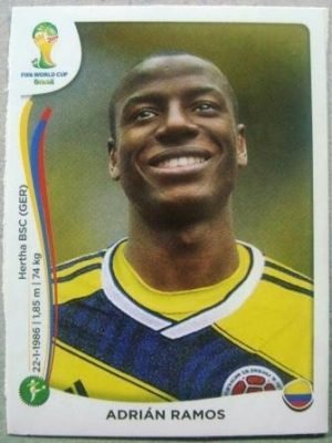 Figurinha 202 x - Gustavo Adrián Ramos Vásquez - Atacante