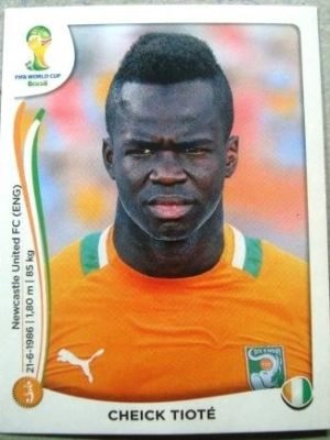 Figurinha 232 - Figurinha 232 - Cheick Tioté - Volante