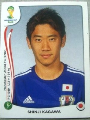 Figurinha 256 - Shinji Kagawa - Meio campista