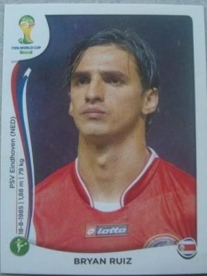 Figurinha 295 - Bryan Jafet Ruiz González - Atacante