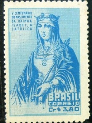 Selo postal comemorativo do Brasil de 1952 - C 274 N