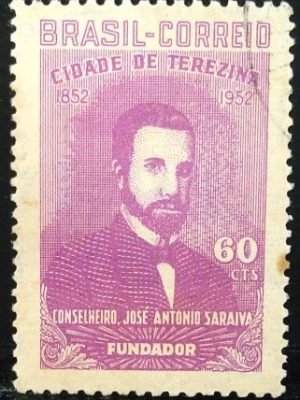 Selo postal comemorativo do Brasil de 1951 - C 283 U