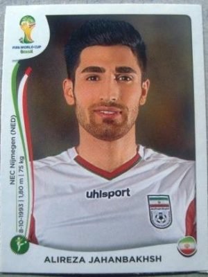Figurinha 468 X - Alireza Jahanbakhsh